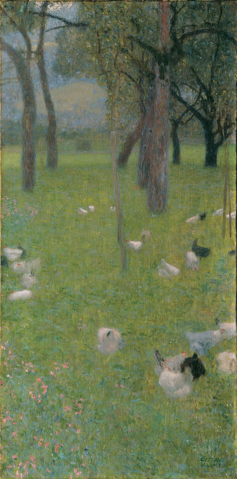 Na de regen - Gustav Klimt