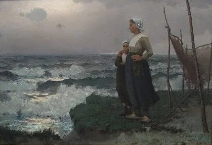 Na de storm - Frank Weston Benson