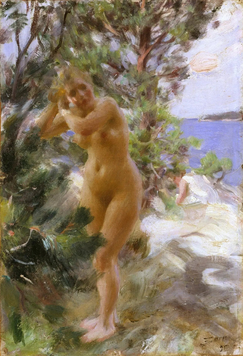 Na het bad - Anders Zorn

Source:
Après le bain - Anders Zorn