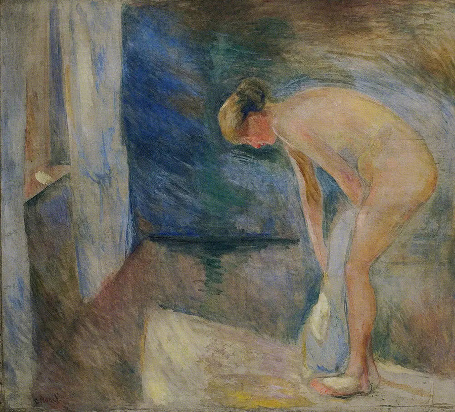 Na het bad - Edvard Munch