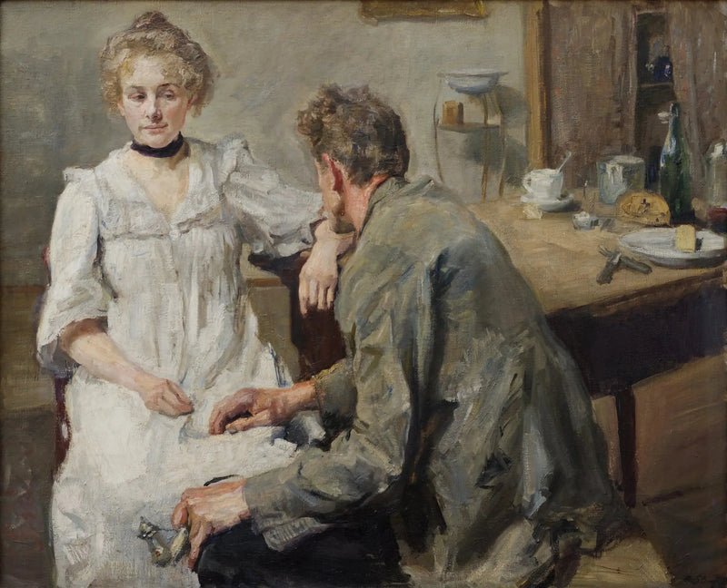 Na het werk - Max Slevogt