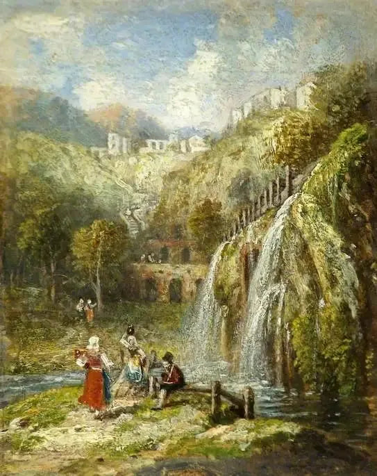 Aquaduct en Cascade nabij Rome - J. M. W. Turner