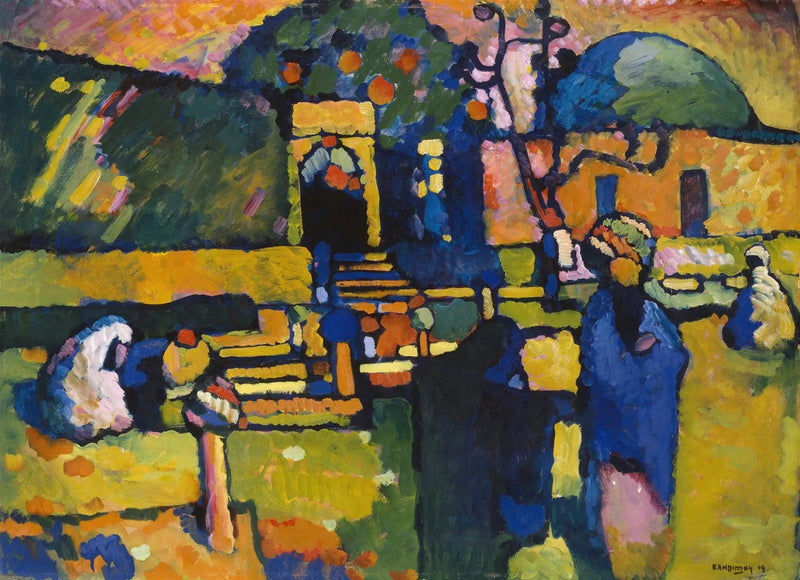 Arabes (begraafplaats) - Vassily Kandinsky