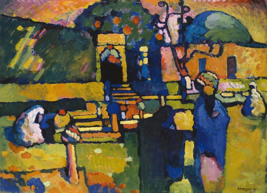 Arabes (begraafplaats) - Vassily Kandinsky