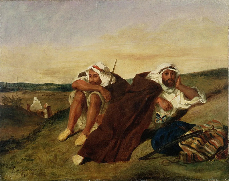 Arabieren van Oran - Eugène Delacroix