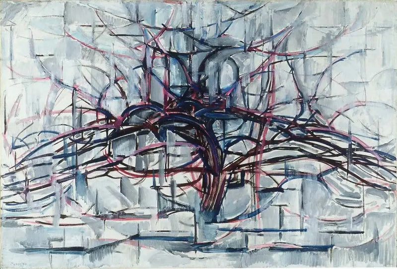 Horizontale boom - Piet Mondrian