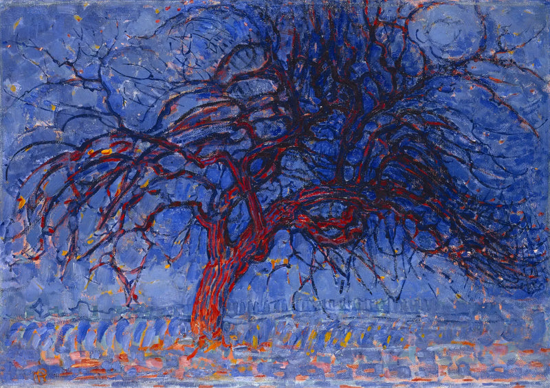 Rode boom - Piet Mondrian