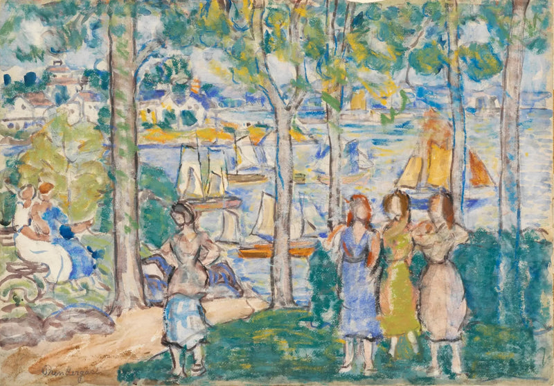 Bomen, huizen, mensen - Maurice Prendergast

Source:
Arbres, maisons, gens - Maurice Prendergast