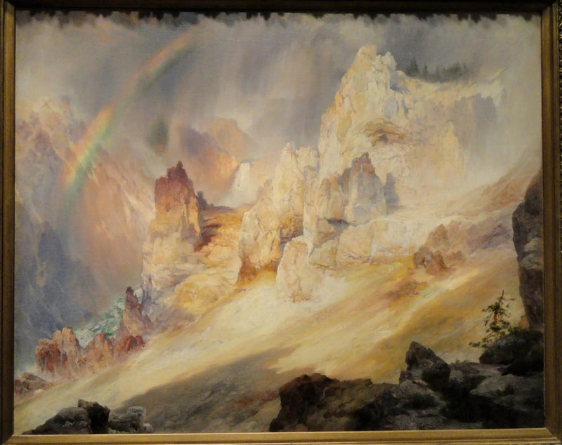 Regenboog boven de Grand Canyon van Yellowstone - Thomas Moran

Source:
Arc-en-ciel sur le Grand Canyon de Yellowstone - Thomas Moran