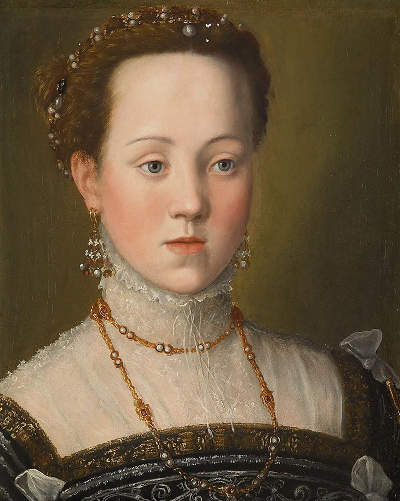 Aartshertogin Anna (1549-1580), Dochter van Keizer Maximiliaan II - Giuseppe Arcimboldo