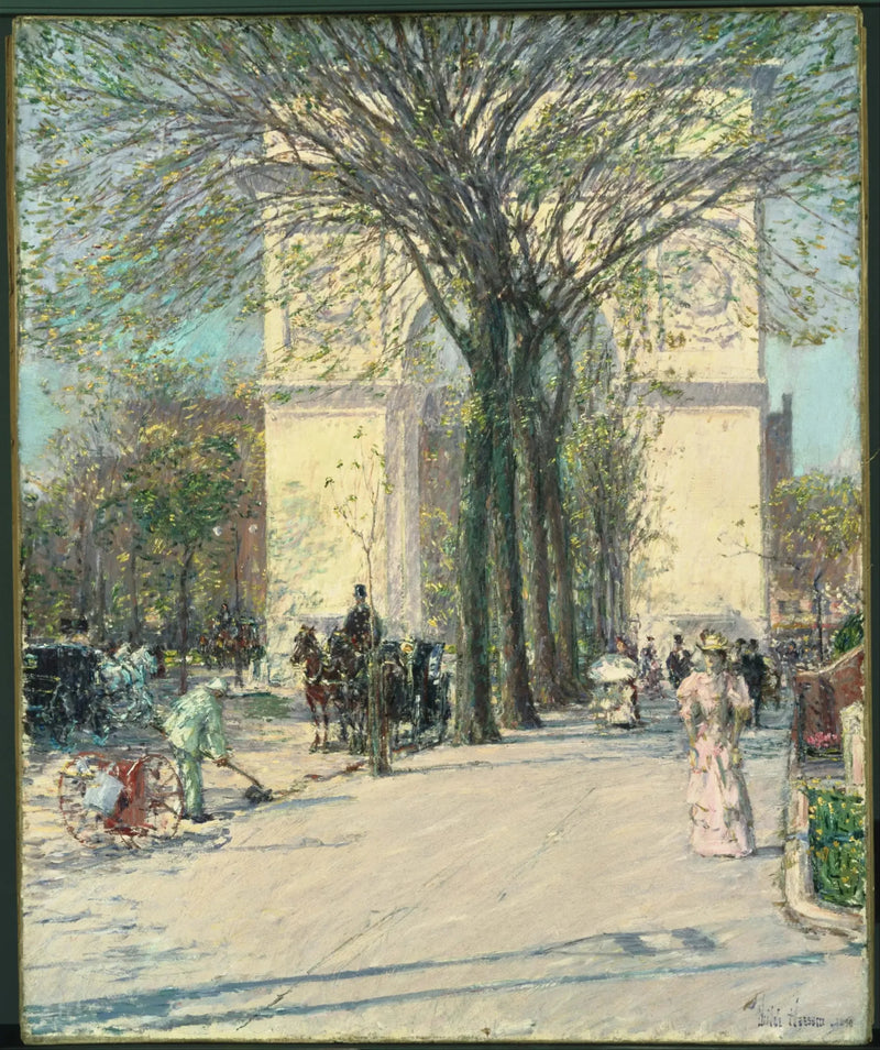 Washington-plein, lente - Childe Hassam

Source:
Arche de Washington, printemps - Childe Hassam