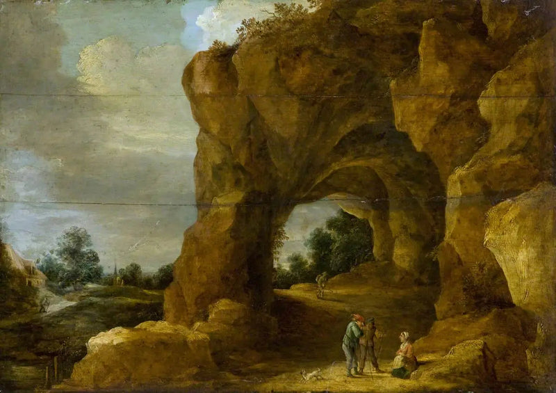 Rotsachtige boerderij met personages - David Teniers de Jonge

Source:
Arche rocheuse avec personnages - David Teniers le Jeune