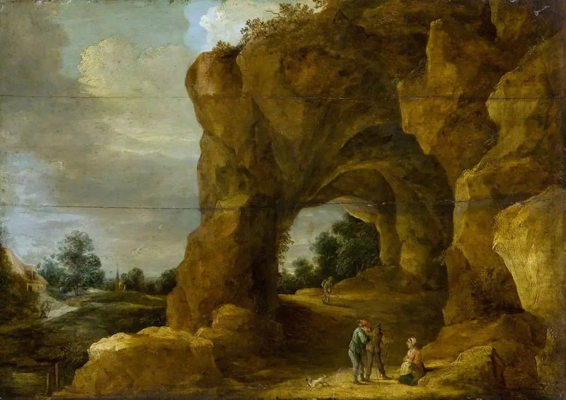 Rotsachtige boerderij met personages - David Teniers de Jonge

Source:
Arche rocheuse avec personnages - David Teniers le Jeune