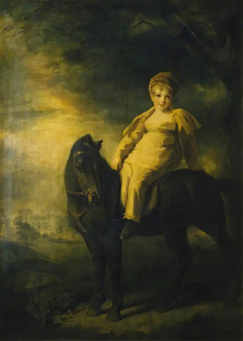 Archibald Montgomerie, later 13e graaf van Eglinton PC, KT (1812-1861), toen hij nog een jongen te paard was - Henry Raeburn