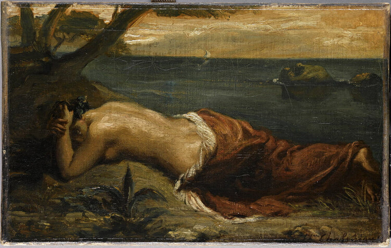 Ariane verlaten - Théodore Chassériau
