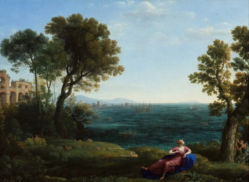 Ariane en Bacchus in Naxos - Claude Lorrain