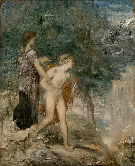Ariane en Theseus - Gustave Moreau