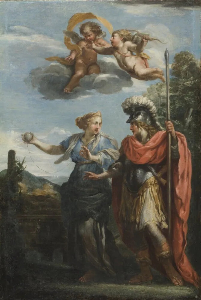 Ariane en Theseus - Pietro da Cortona
