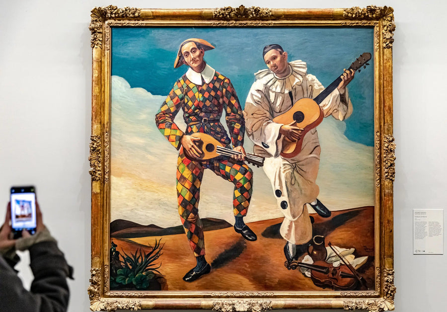 Arlequin en Pierrot - André Derain

Source:
Arlequin et Pierrot - André Derain