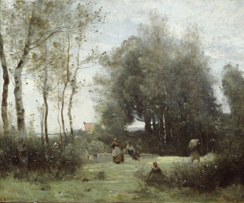 Arleux-Palluel, De Brug van de Afspraak - Jean-Baptiste Camille Corot