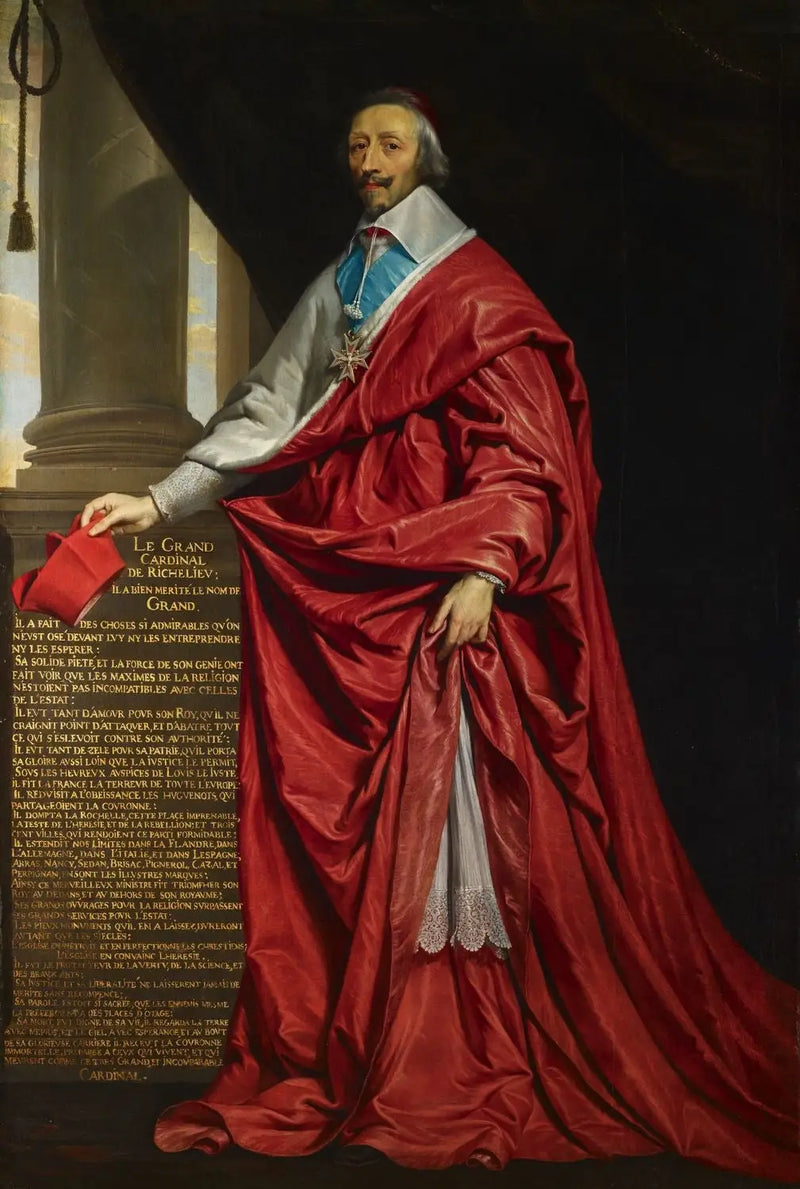 Armand, kardinaal Richelieu (1585-1642) - Philippe de Champaigne