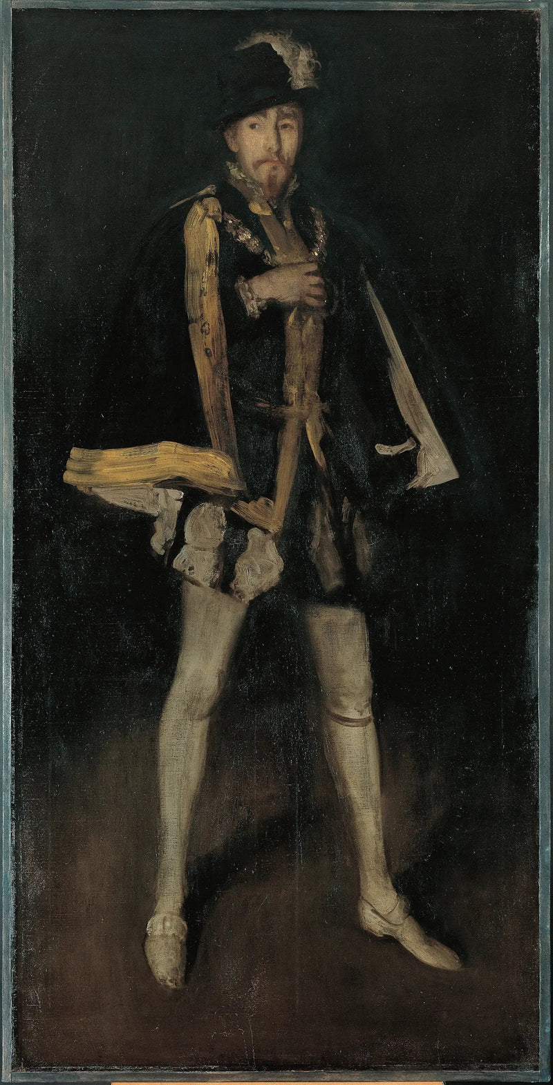 Arrangement in zwart, nr. 3: Sir Henry Irving als Filips II van Spanje - James Abbott McNeill Whistler