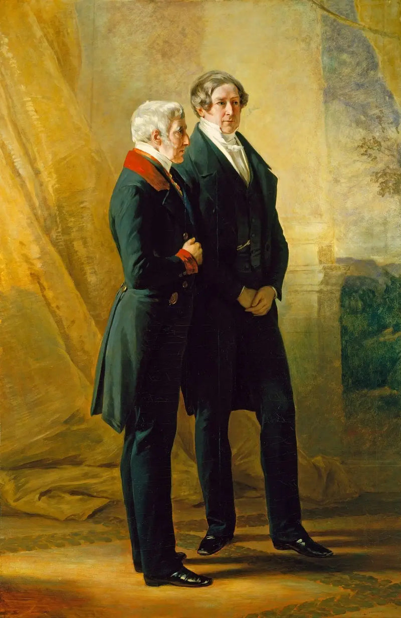 Arthur Wellesley, 1e hertog van Wellington, met Sir Robert Peel - Franz Xaver Winterhalter

Source:
Arthur Wellesley, 1er duc de Wellington, avec Sir Robert Peel - Franz Xaver Winterhalter