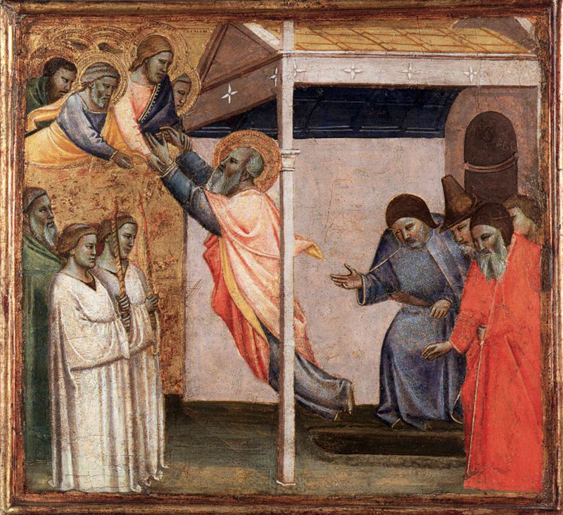 De Hemelvaart van Sint Jan - Taddeo Gaddi