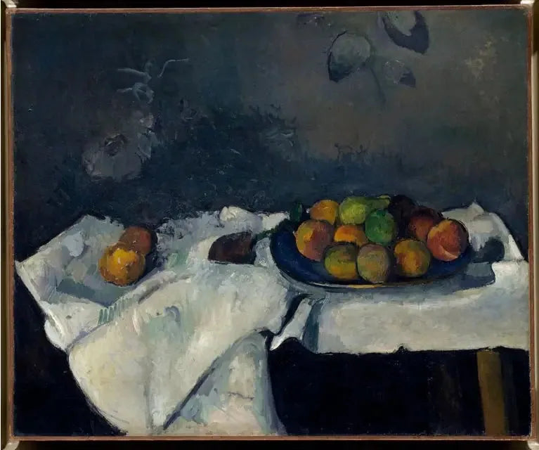 Perzikenschotel - Paul Cézanne