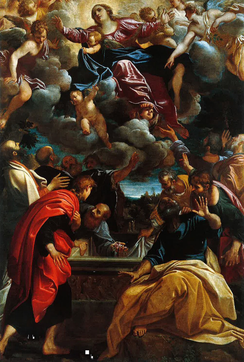 De Aanname van de Maagd - Annibale Carracci