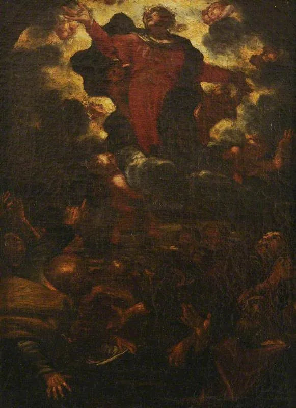 De Aanname van de Maagd - Annibale Carracci