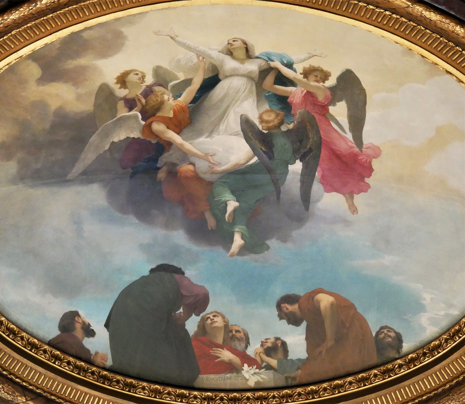 L’Assomption de la Vierge de William-Adolphe Bouguereau