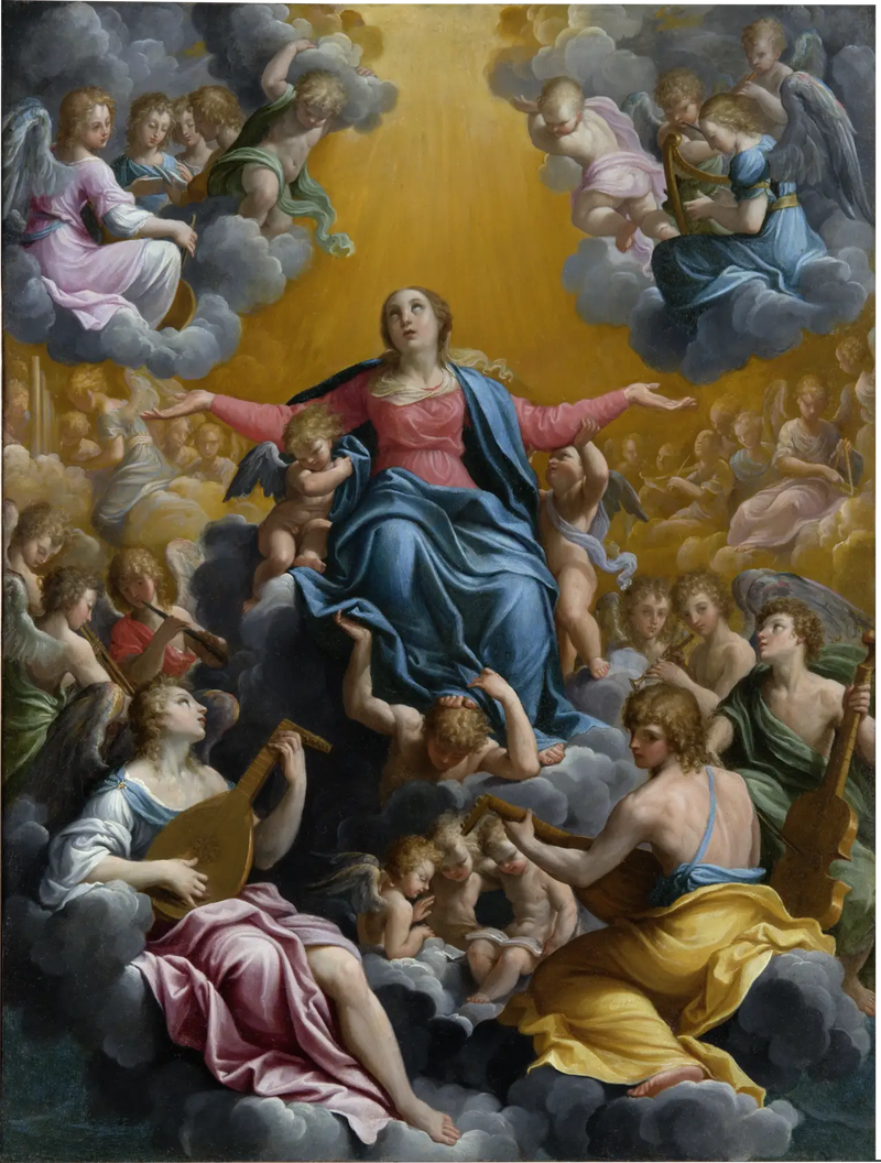 Aankomst van de Maagd - Guido Reni