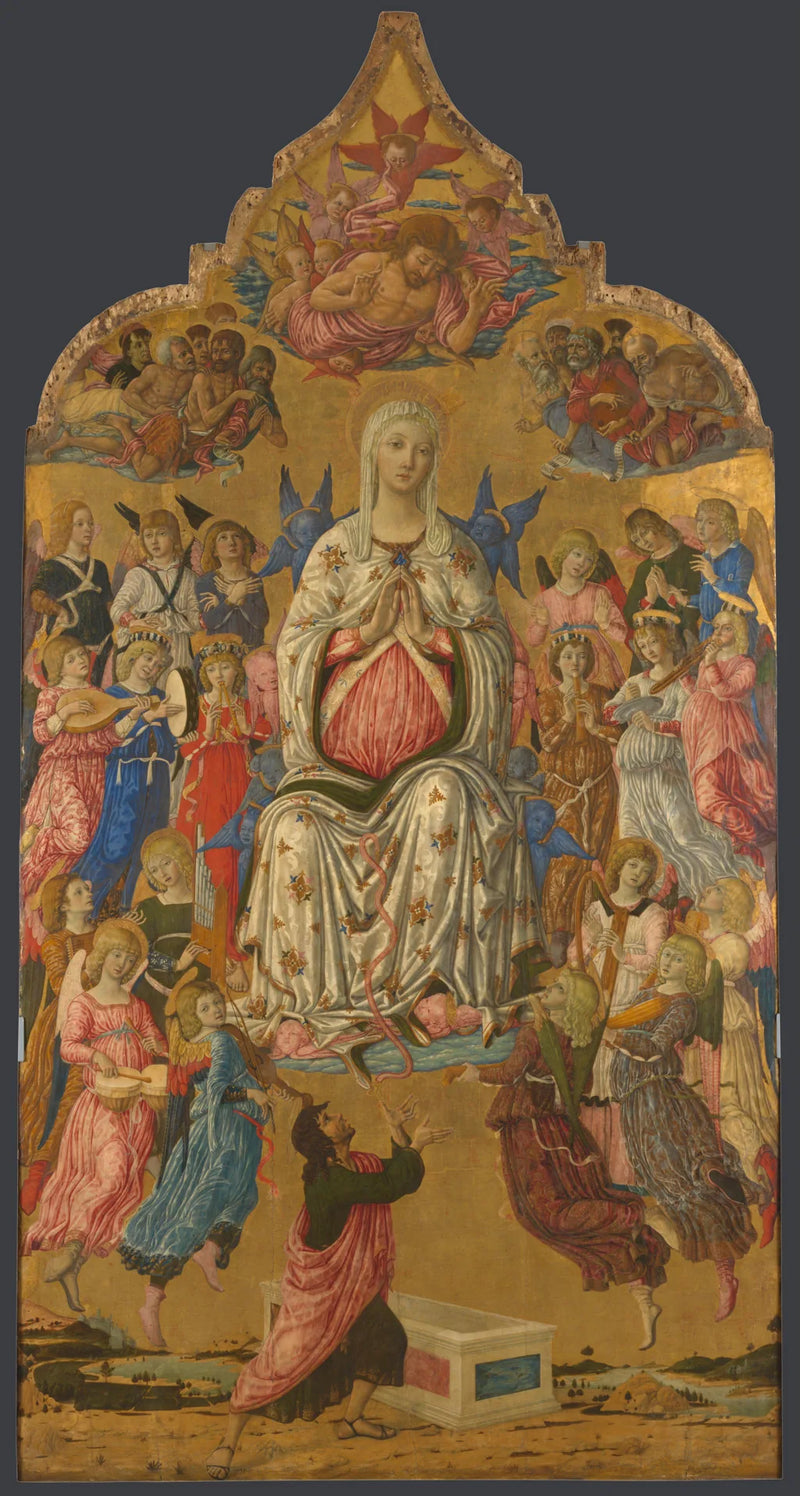 De Opname van de Maagd - Matteo di Giovanni