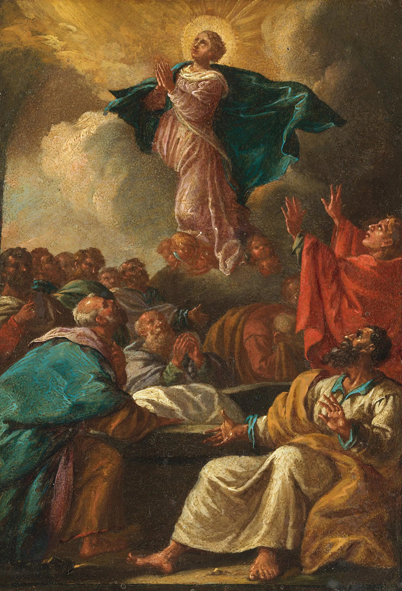 Aankomst van de Maagd - Titian
