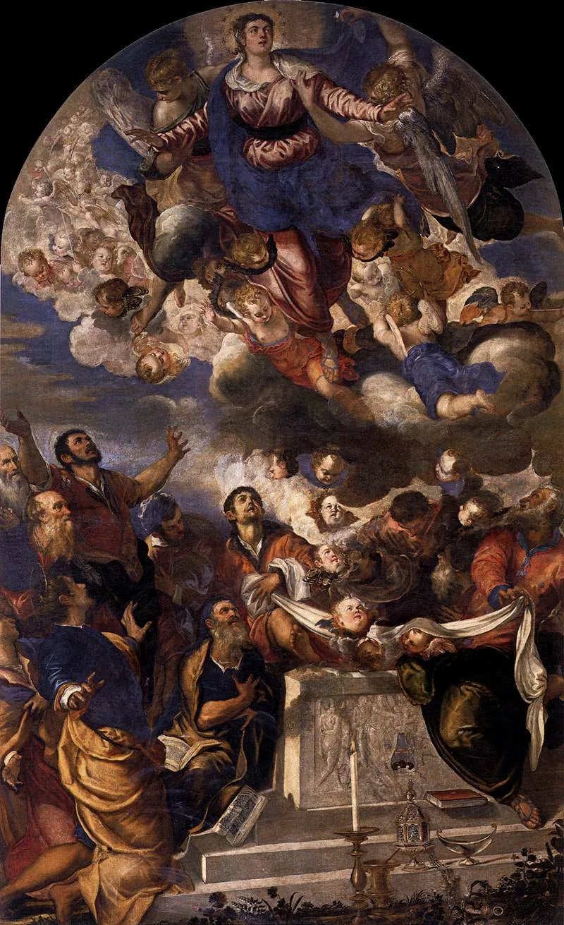 Maria Hemelvaart - Jacopo Tintoretto