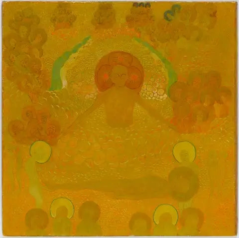 Verering van een heilige - Kazimir Malevich