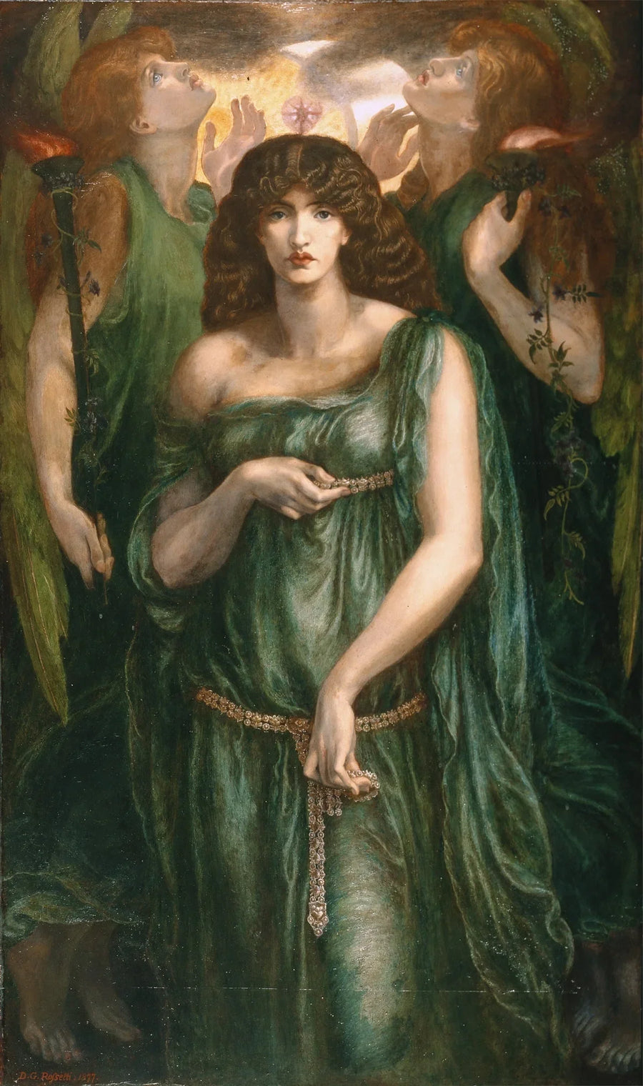 Astarté Syrisch - Dante Gabriel Rossetti