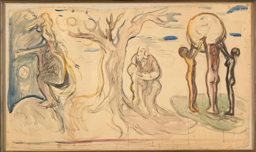 Astronomie, Geschiedenis en Geografie - Edvard Munch