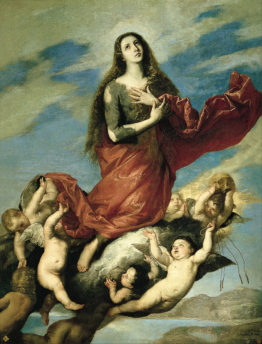 Asunción de la Magdalena, door José de Ribera - Jusepe de Ribera