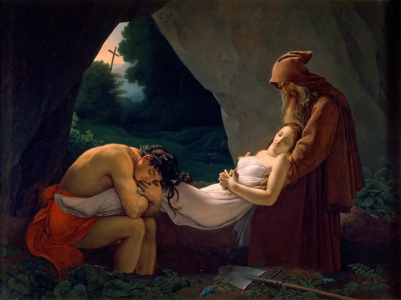 Atala gedragen naar het graf - Anne-Louis Girodet

Source:
Atala portée au tombeau - Anne-Louis Girodet