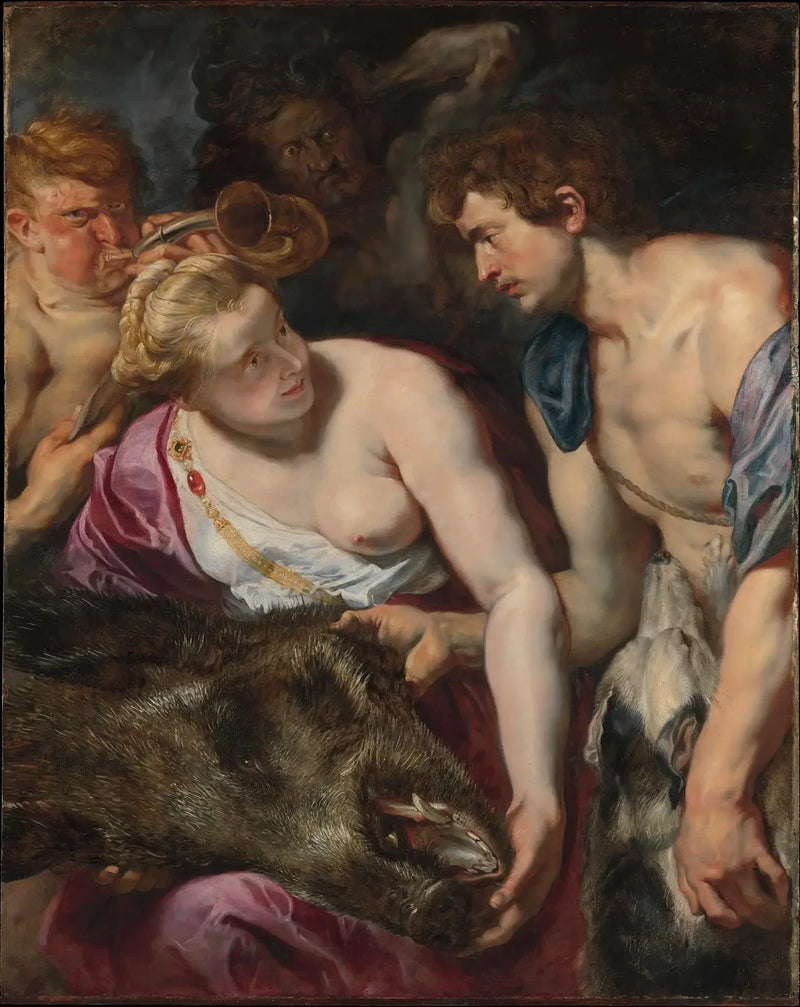 Atalante en Méléagre - Peter Paul Rubens