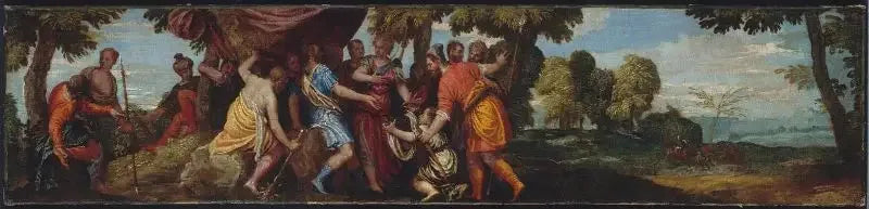 Atalante ontvangt van Méléagre het hoofd van de everzwijn - Paul Véronèse

Source:
Atalante reçoit de Méléagre la tête du sanglier - Paul Véronèse