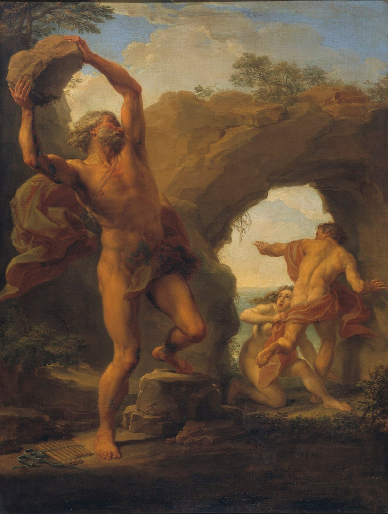 Atis en Galathée - Pompeo Batoni