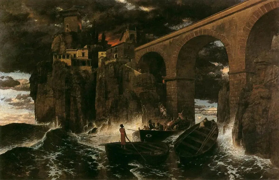 Aanval van piraten - Arnold Böcklin

Source:
Attaque de pirates - Arnold Böcklin