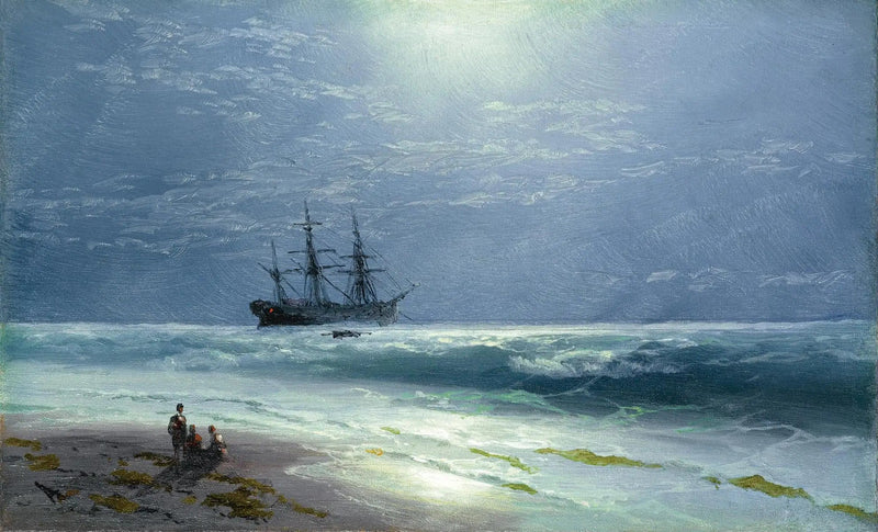 Lunar Landing - Ivan Aïvazovski

Source:
Atterrissage au clair de lune - Ivan Aïvazovski