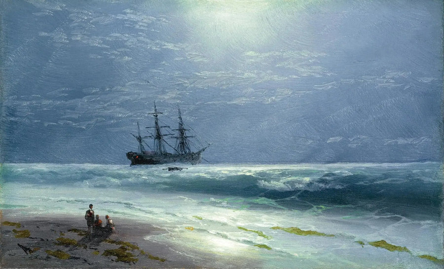Lunar Landing - Ivan Aïvazovski

Source:
Atterrissage au clair de lune - Ivan Aïvazovski