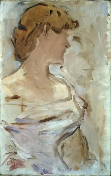 In de Bal - Marguerite de Conflans in baltoilet - Édouard Manet