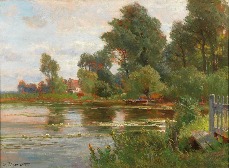 Aan de rand van de vijver - Hugo Darnaut