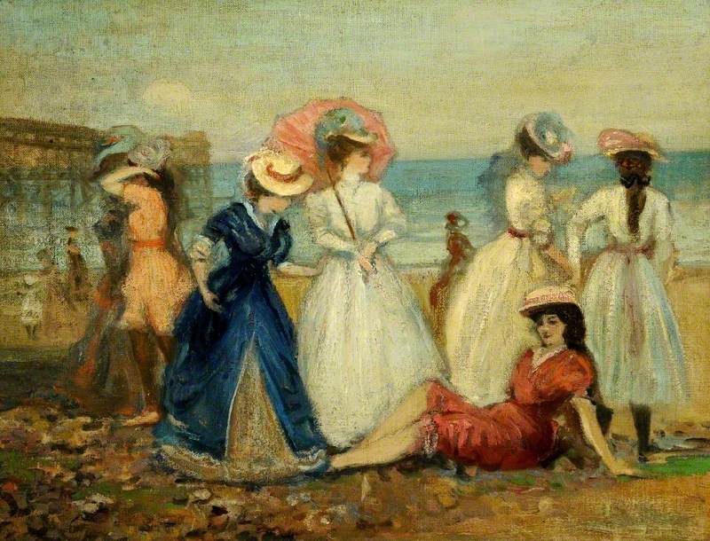 Aan de rand van de zee - Charles Conder